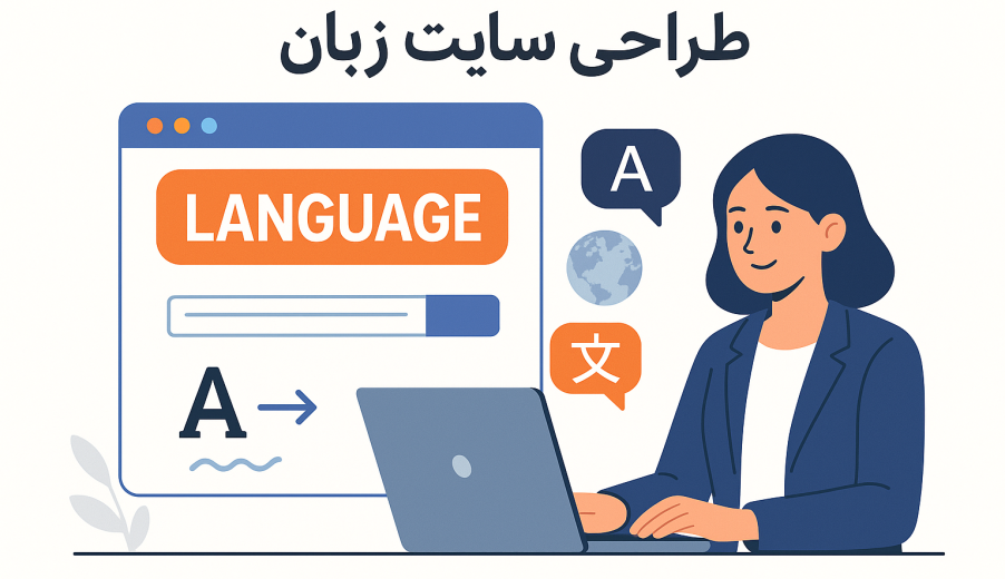 راهنمای جامع طراحی سایت زبان؛ از ایده تا راه‌اندازی حرفه‌ای